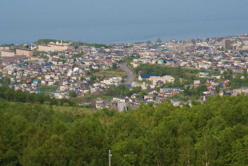 写真：小樽撮影スポットその1「ワインの丘」